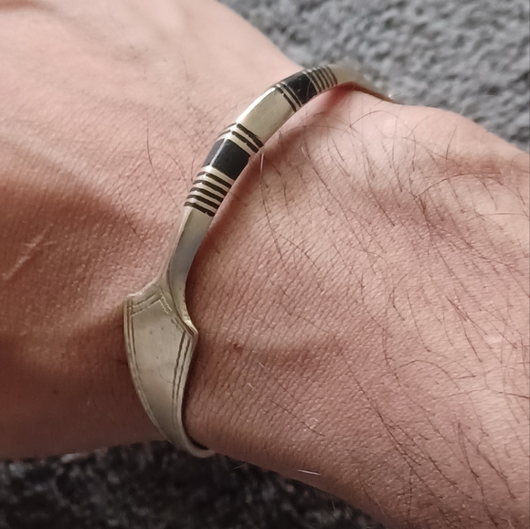 Extremely Ancient Bronze Bracelet Viking Style Amazing Artifact Authentic Rare - Picture 9 of 10